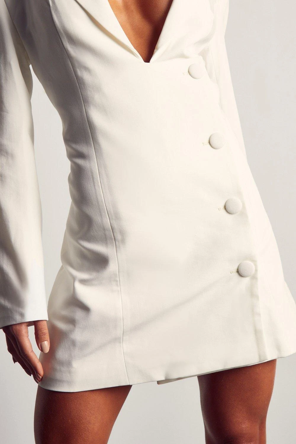 Tailored Button Down Blazer Dress 7 Tailored Button Down Blazer Dress - Image 5